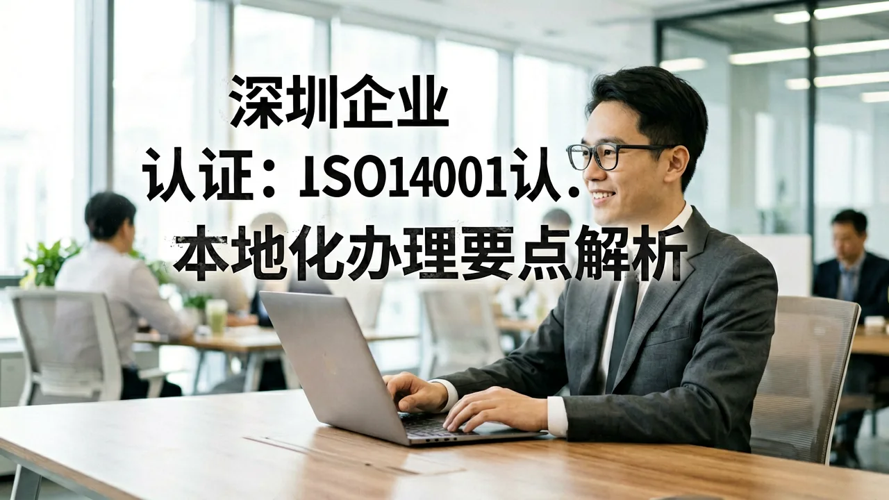 深圳企业ISO14001认证:本地化办理要点解析